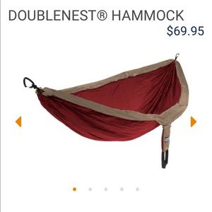 Eno Doublenest Hammock w/ custom made cable straps
